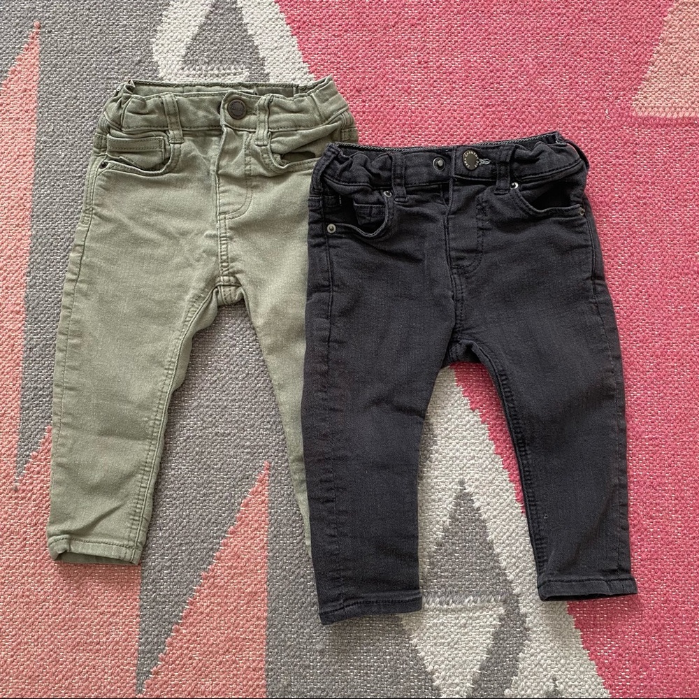 Zara skinny jeans 9-12 M